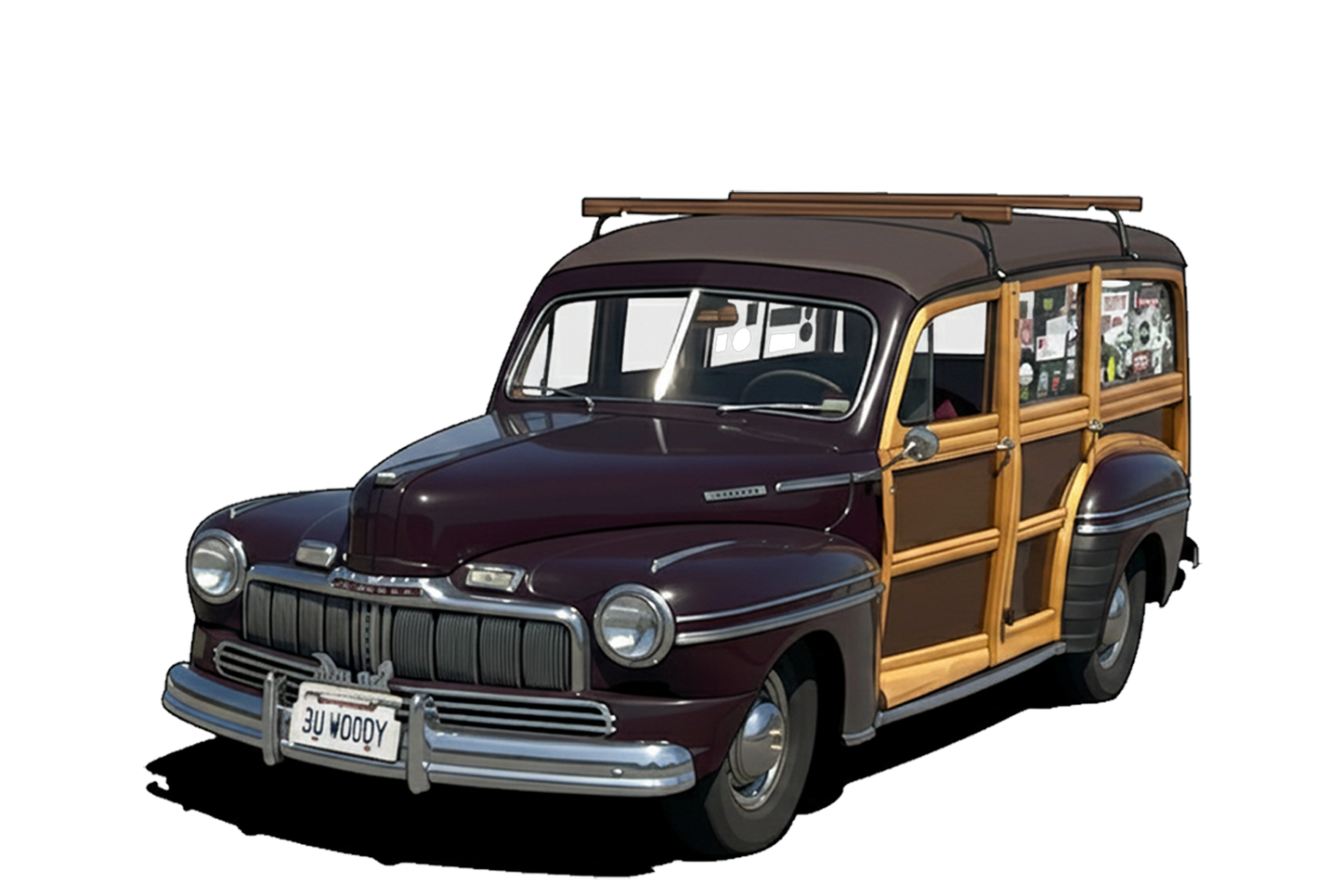 BUWOODY (CA) Woodie Hoodie - WoW Show