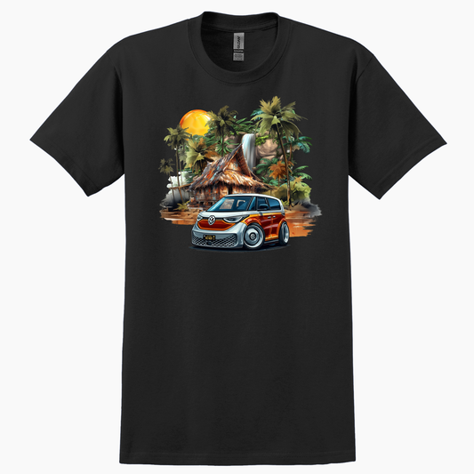 BUZWUDY (CA) T-Shirt - Tropical Woodie