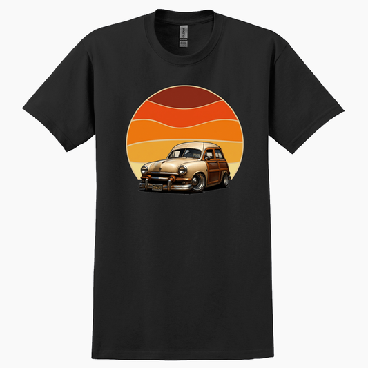 CEN477 (CA) T-Shirt - Woodie Sunrise