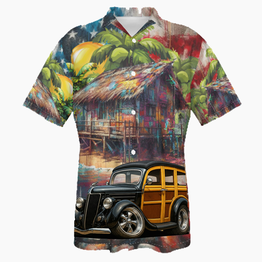 COOPS36 (CA) Hawaiian Shirt - Patriotic