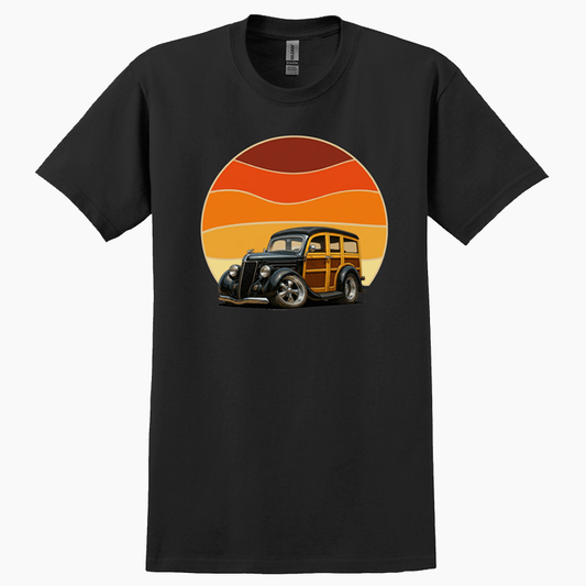 COOPS36 (CA) T-Shirt - Woodie Sunrise