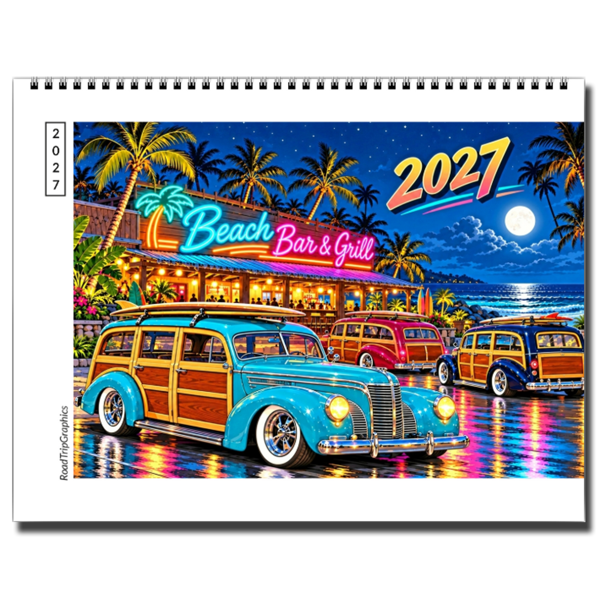 2027 Woodie Calendar