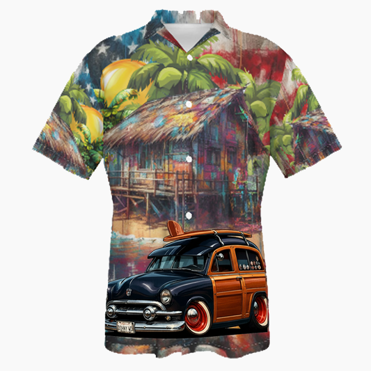 DOHNYWD (CA) Hawaiian Shirt - Patriotic