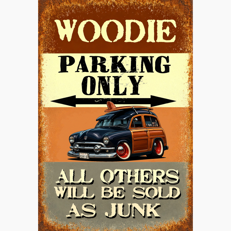 DOHNYWD (CA) Sign - Woodie Parking Only II