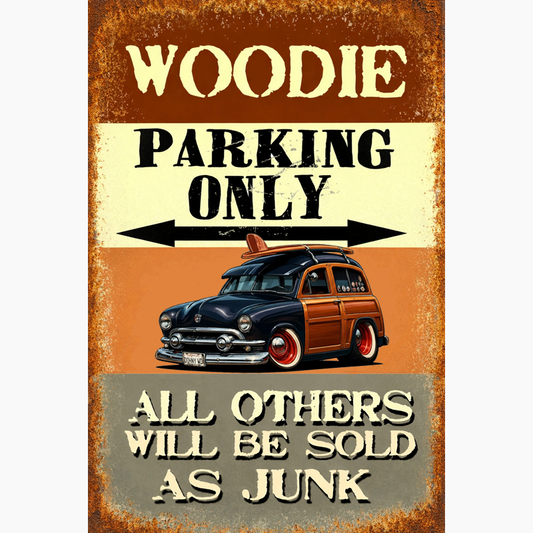 DOHNYWD (CA) Sign - Woodie Parking Only II