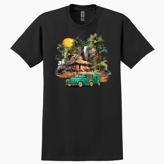 EAK925 (CA) T-Shirt - Tropical Woodie
