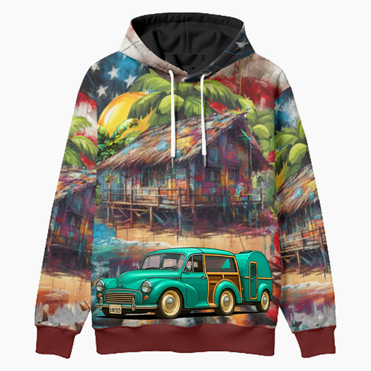 EAK925 (CA) Woodie Hoodie - Patriotic
