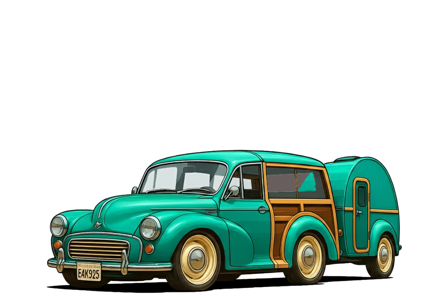 EAK925 (CA) T-Shirt - Tropical Woodie