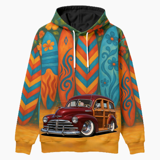 EASTBAY (CA) Woodie Hoodie - Surfboard