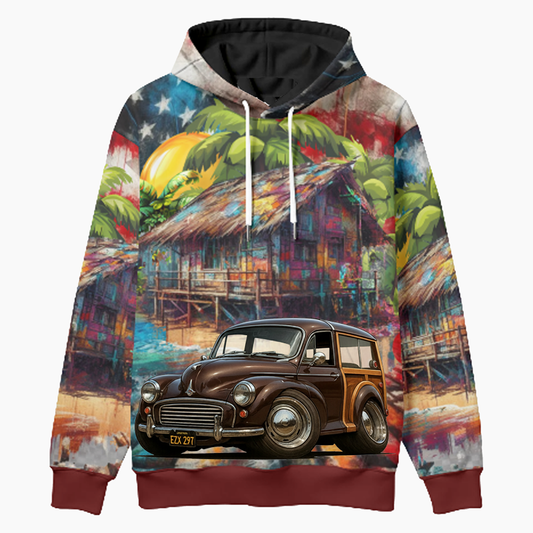 EZX297 (CA) Woodie Hoodie - Patriotic