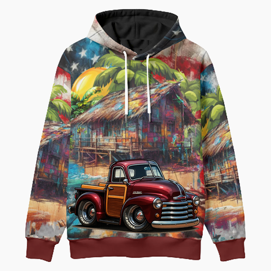 F21198 (CA) Woodie Hoodie - Patriotic