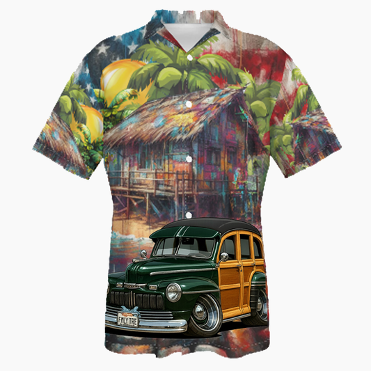 FMLYTRE (CA) Hawaiian Shirt - Patriotic