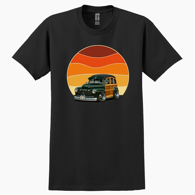 FMLYTRE (CA) T-Shirt - Woodie Sunrise