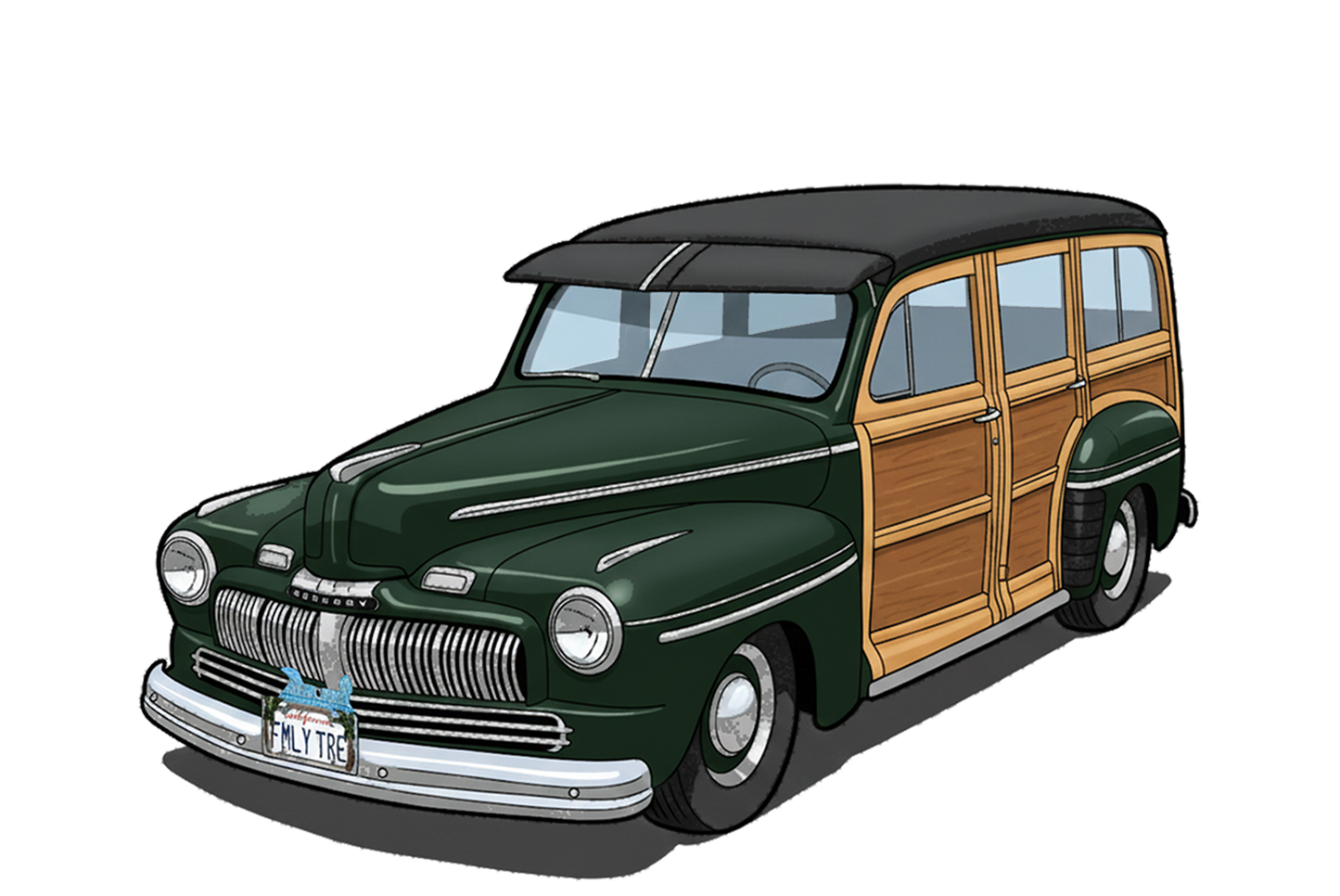 FMLYTRE (CA) T-Shirt - Tropical Woodie