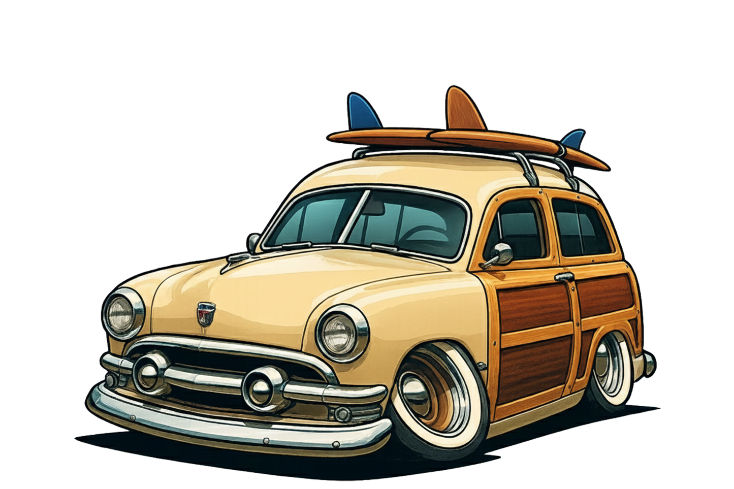 FWOOD51 (CA) Sign - Woodie Parking Only II