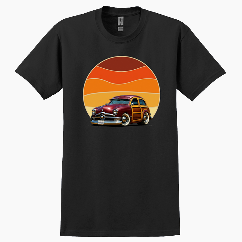 FYRWOD (CA) T-Shirt - Woodie Sunrise
