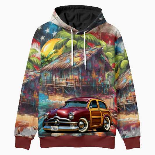 FYRWOD (CA) Woodie Hoodie - Patriotic