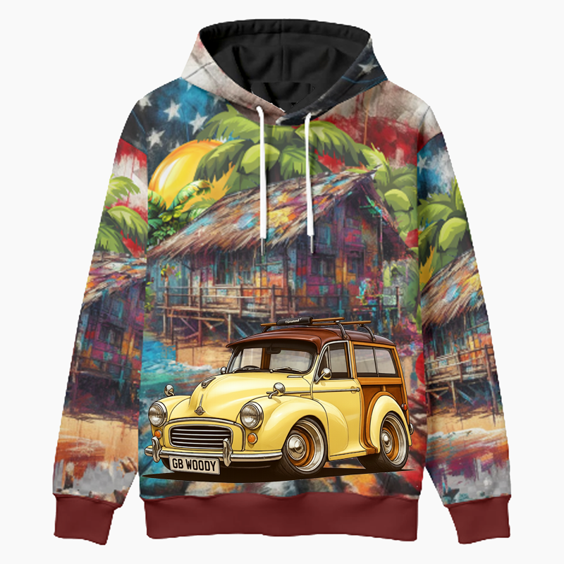 GBWoody (UK) Woodie Hoodie - Patriotic