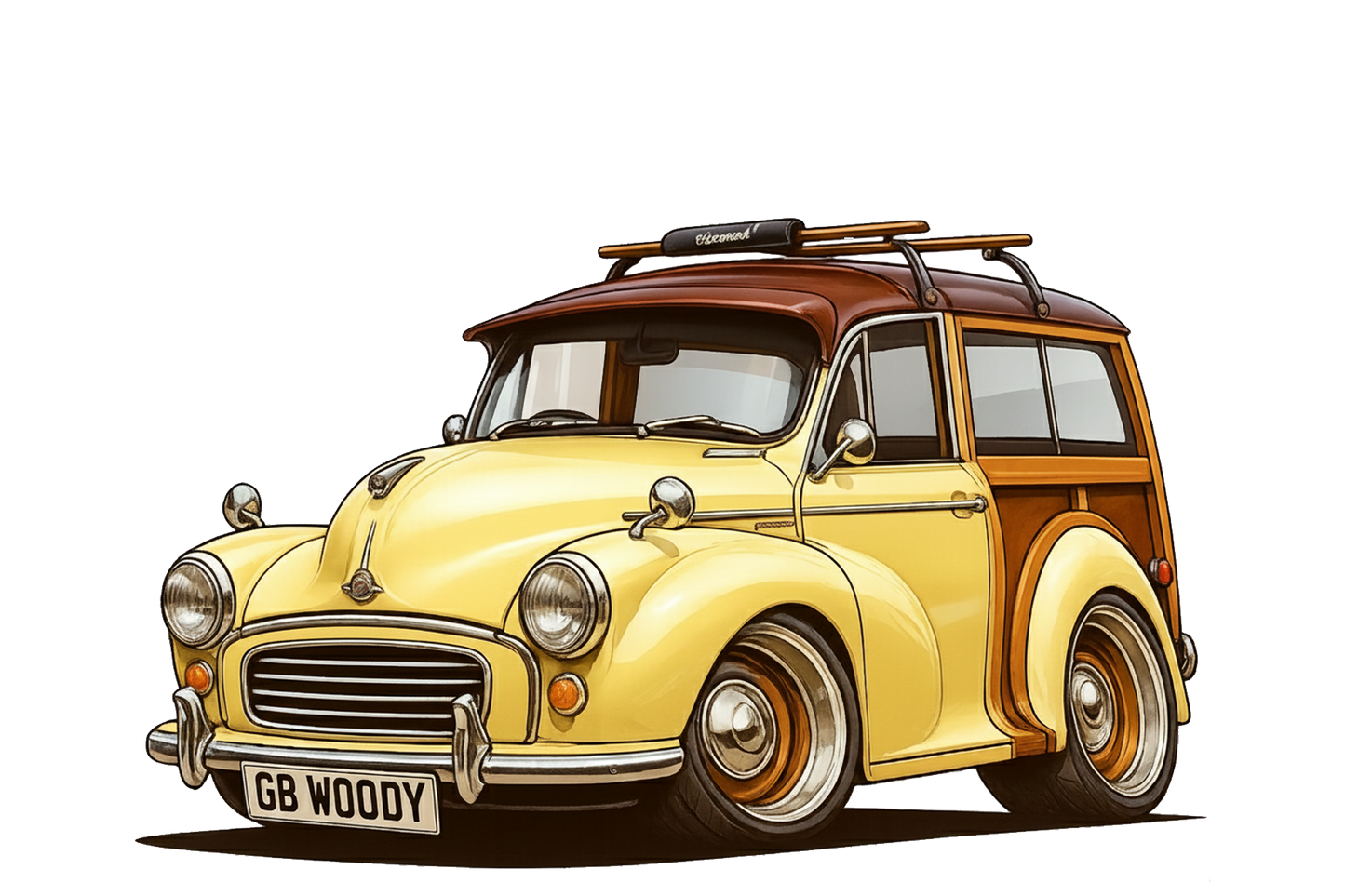 GBWoody (UK) T-Shirt - Woodie Sunrise