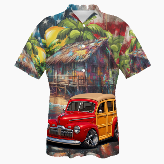 GOTWUD (CA) Hawaiian Shirt - Patriotic