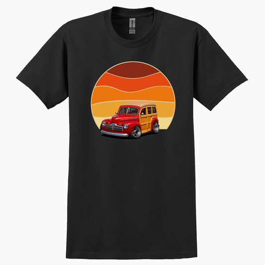 GOTWUD (CA) T-Shirt - Woodie Sunrise