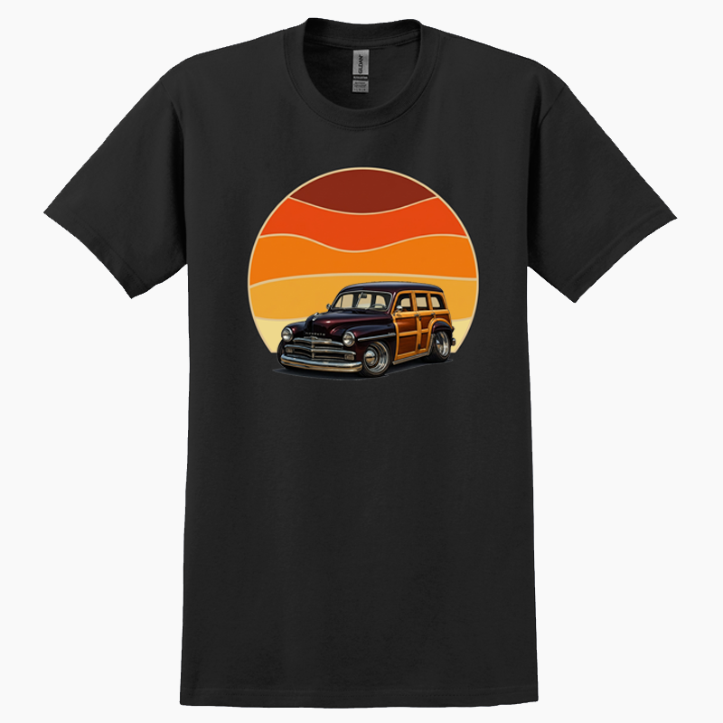 GRMPSUV (CA) T-Shirt - Woodie Sunrise