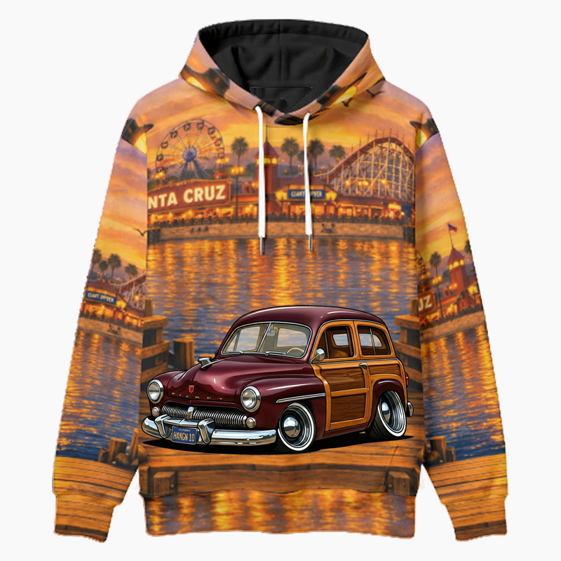 HANGN10 (CA) Woodie Hoodie - WoW Show