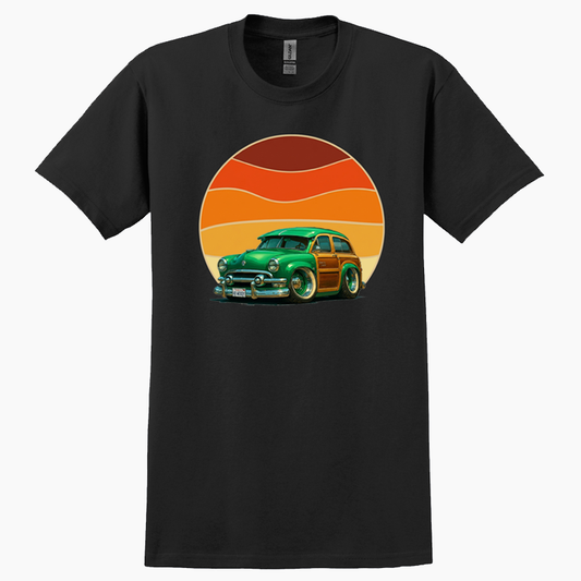 HBWOODY (CA) T-Shirt - Woodie Sunrise