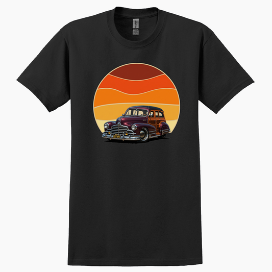 HIB692 (CA) T-Shirt - Woodie Sunrise