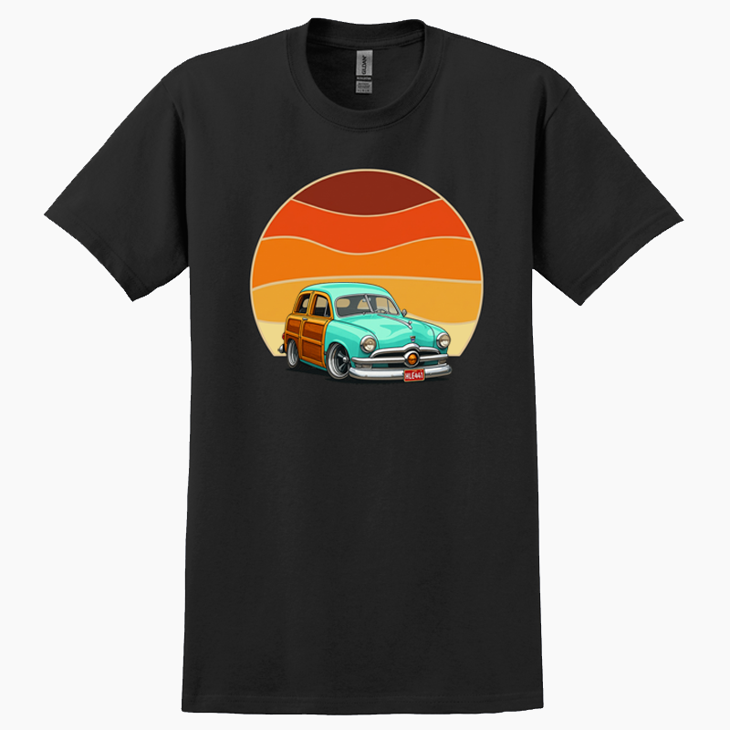 HLE441 (CU) T-Shirt - Woodie Sunrise