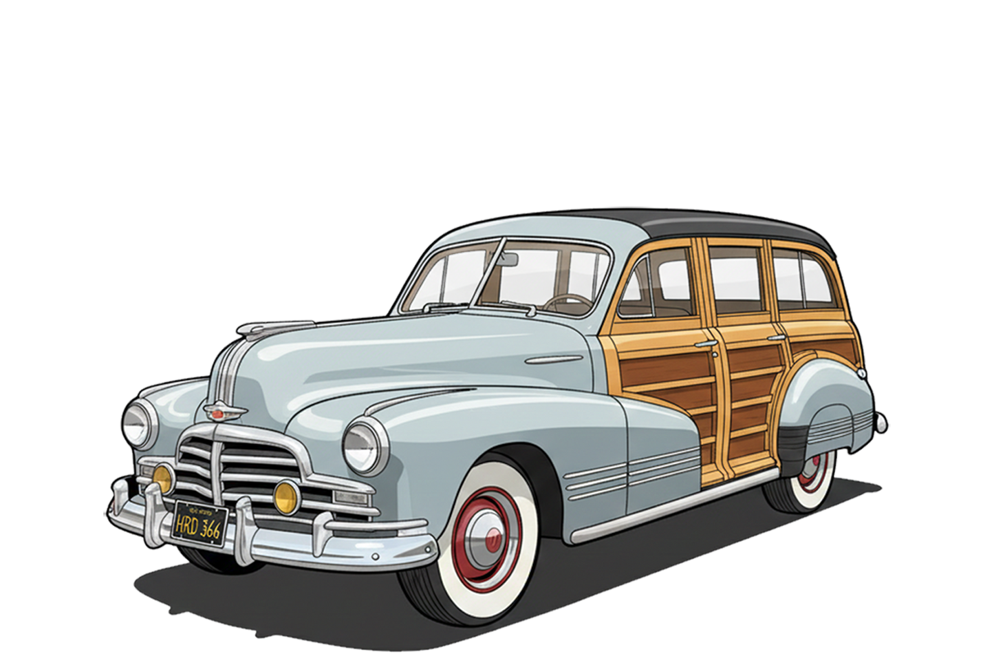 HRD364 (CA) T-Shirt - Tropical Woodie