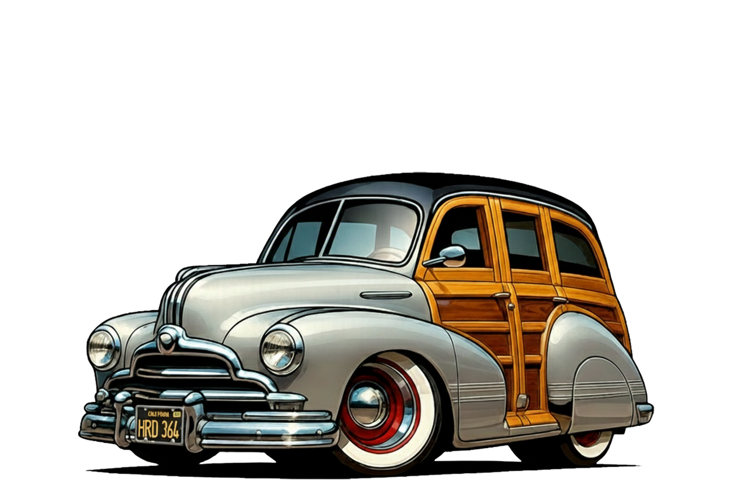 HRD364 (CA) T-Shirt - Tropical Woodie