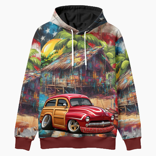 HTRDWDY (CA) Woodie Hoodie - Patriotic