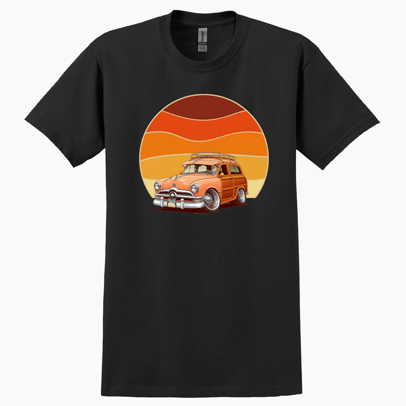 HV1950 (CA) T-Shirt - Woodie Sunrise