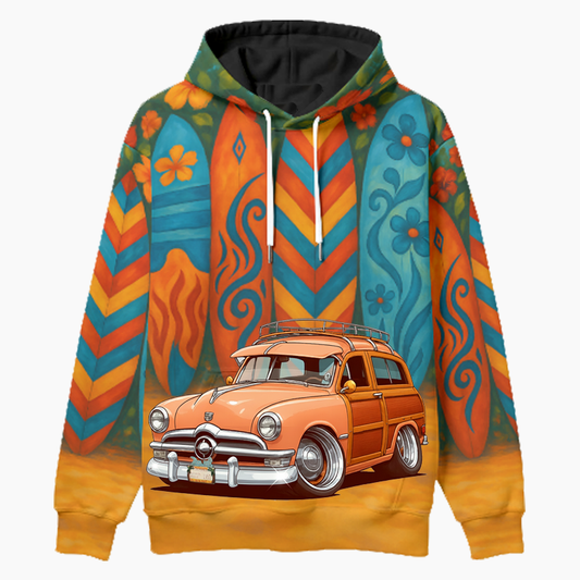 HV1950 (CA) Woodie Hoodie - Surfboard
