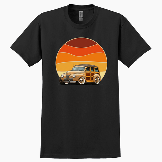 HV3062 (CA) T-Shirt - Woodie Sunrise