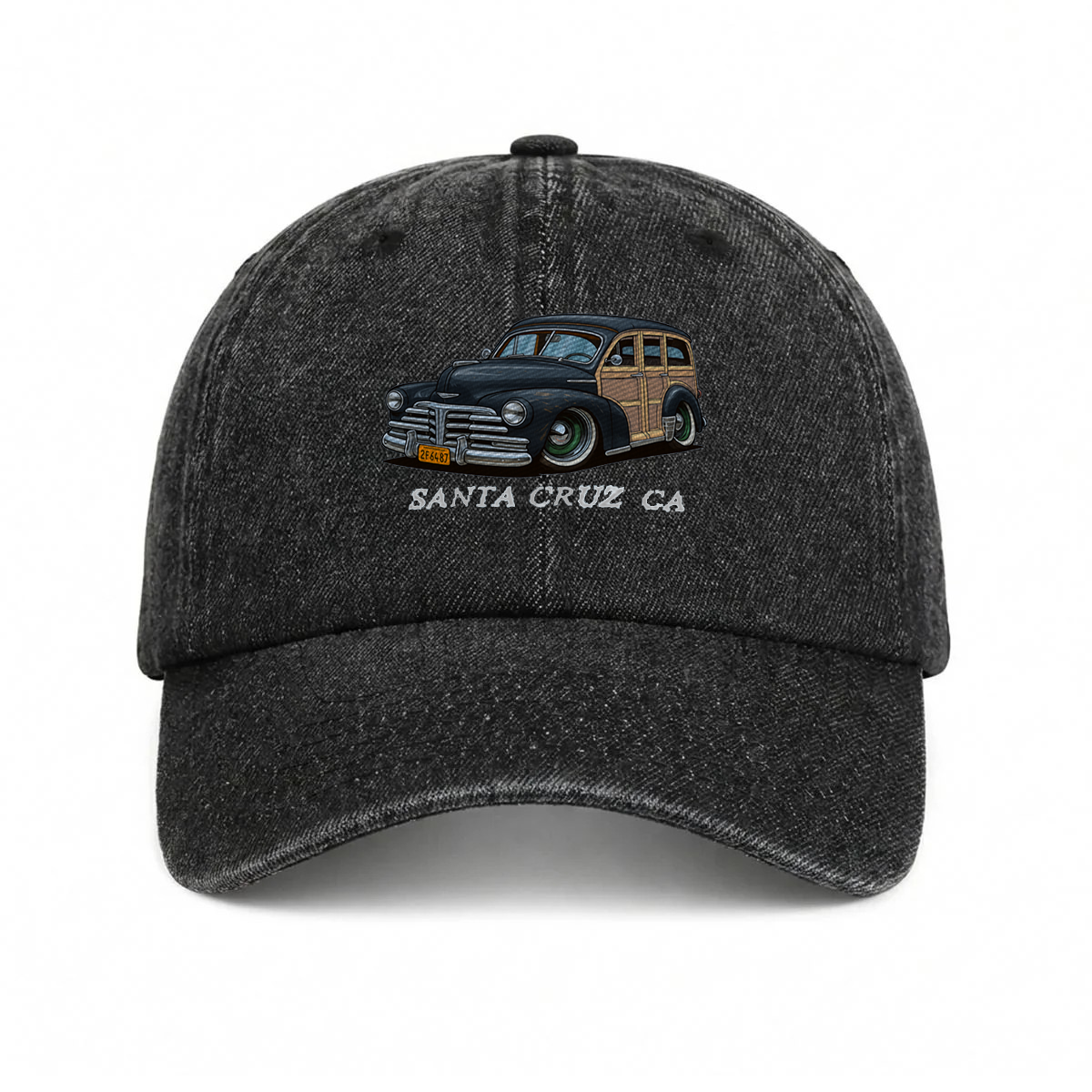 2F6487 (CA) Embroidered Baseball Cap
