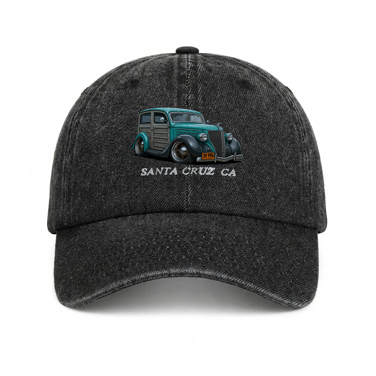 3V996 (CA) Embroidered Baseball Cap