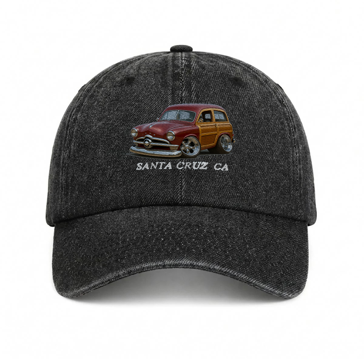 4T9WOOD (CA) Embroidered Baseball Cap