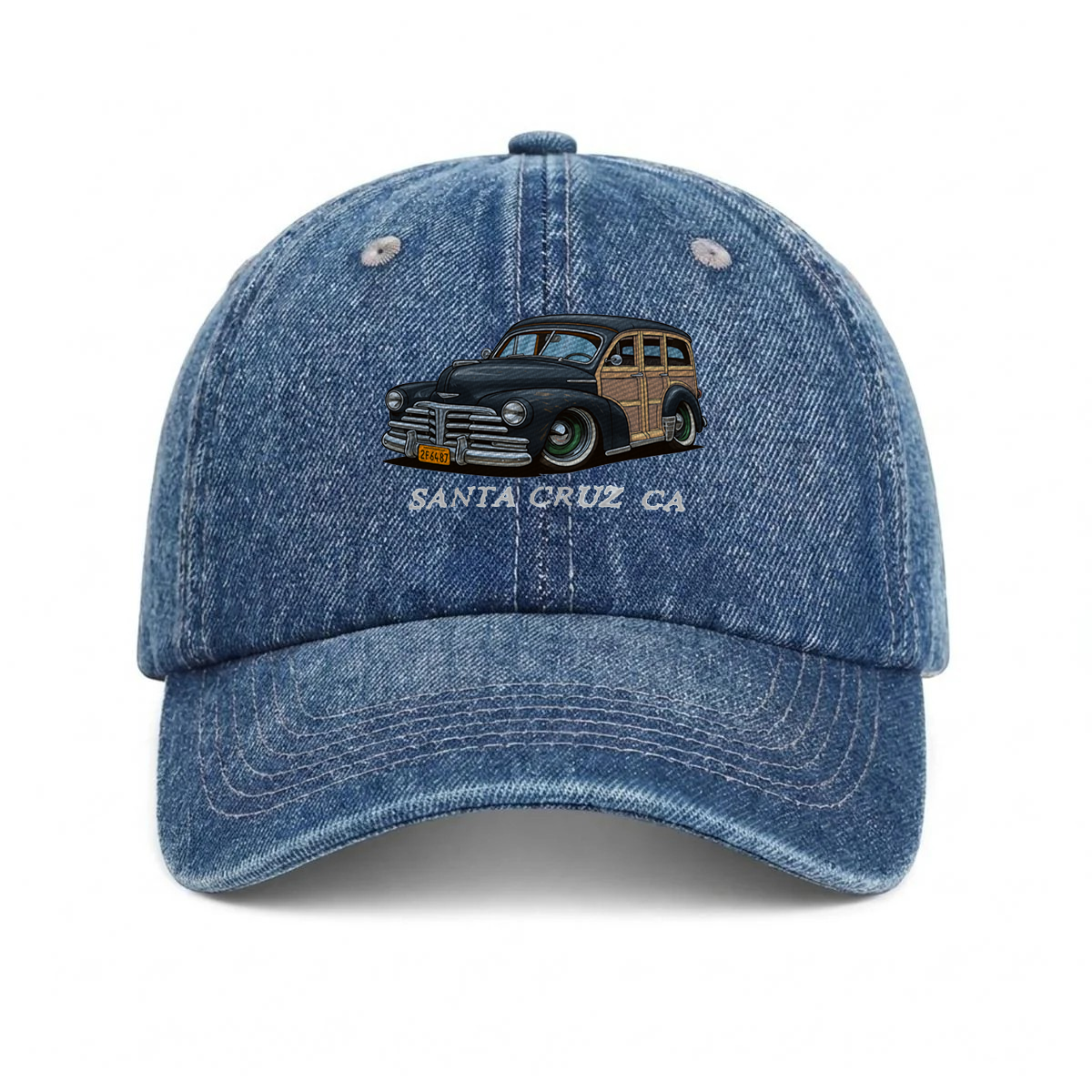 2F6487 (CA) Embroidered Baseball Cap