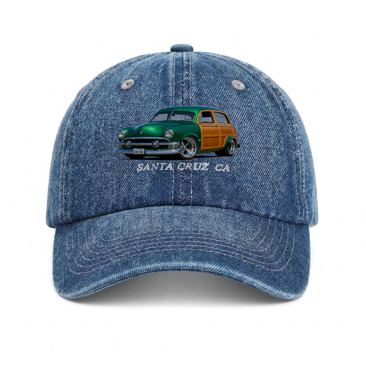 2VRL586 (CA) Embroidered Baseball Cap