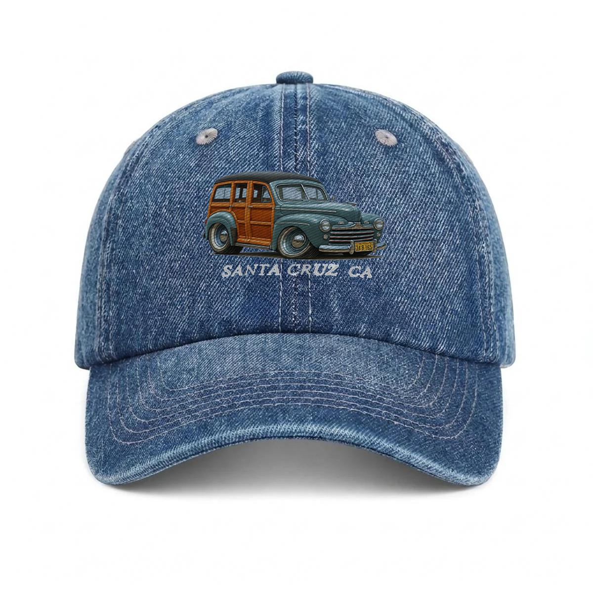 34B165 (CA) Embroidered Baseball Cap