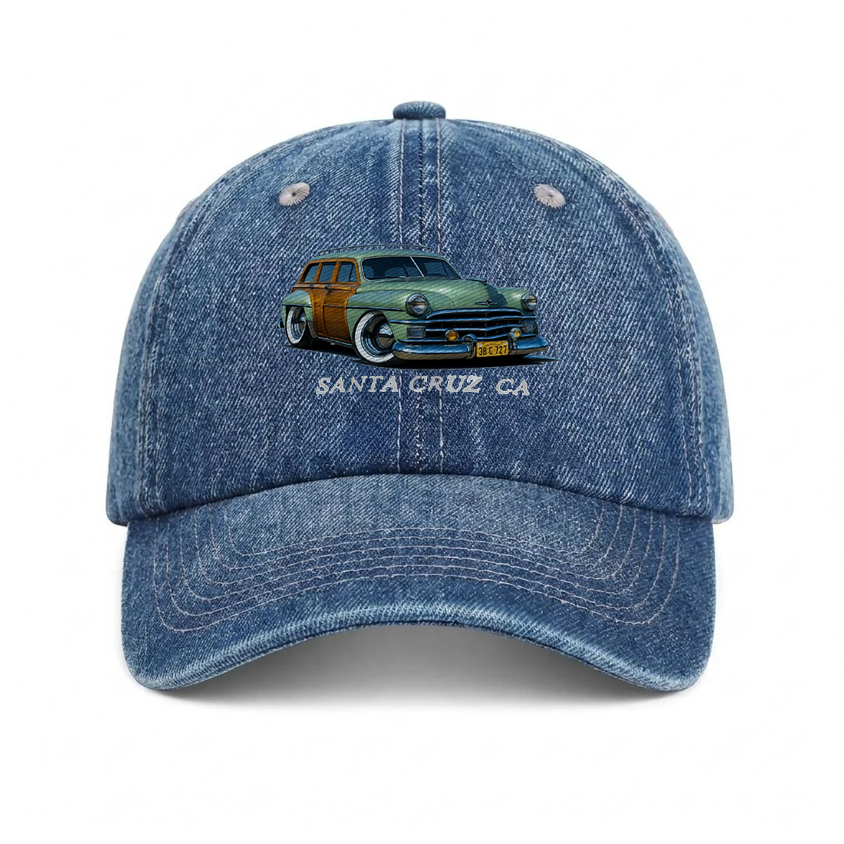 38C727 (CA) Embroidered Baseball Cap
