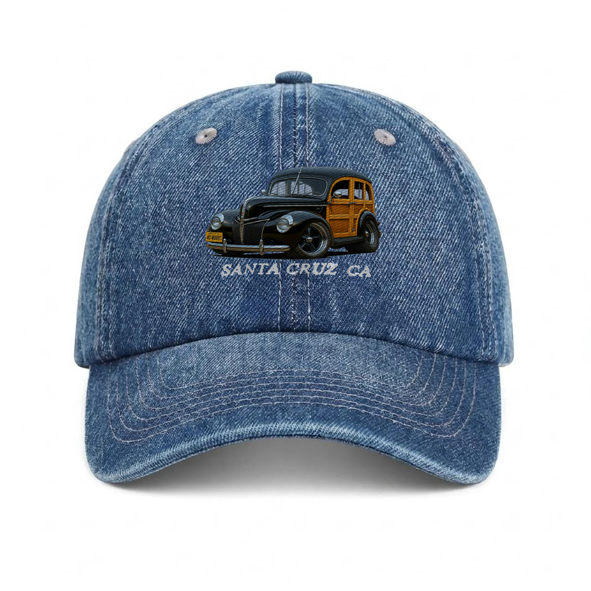 40WOODI (CA) Embroidered Baseball Cap