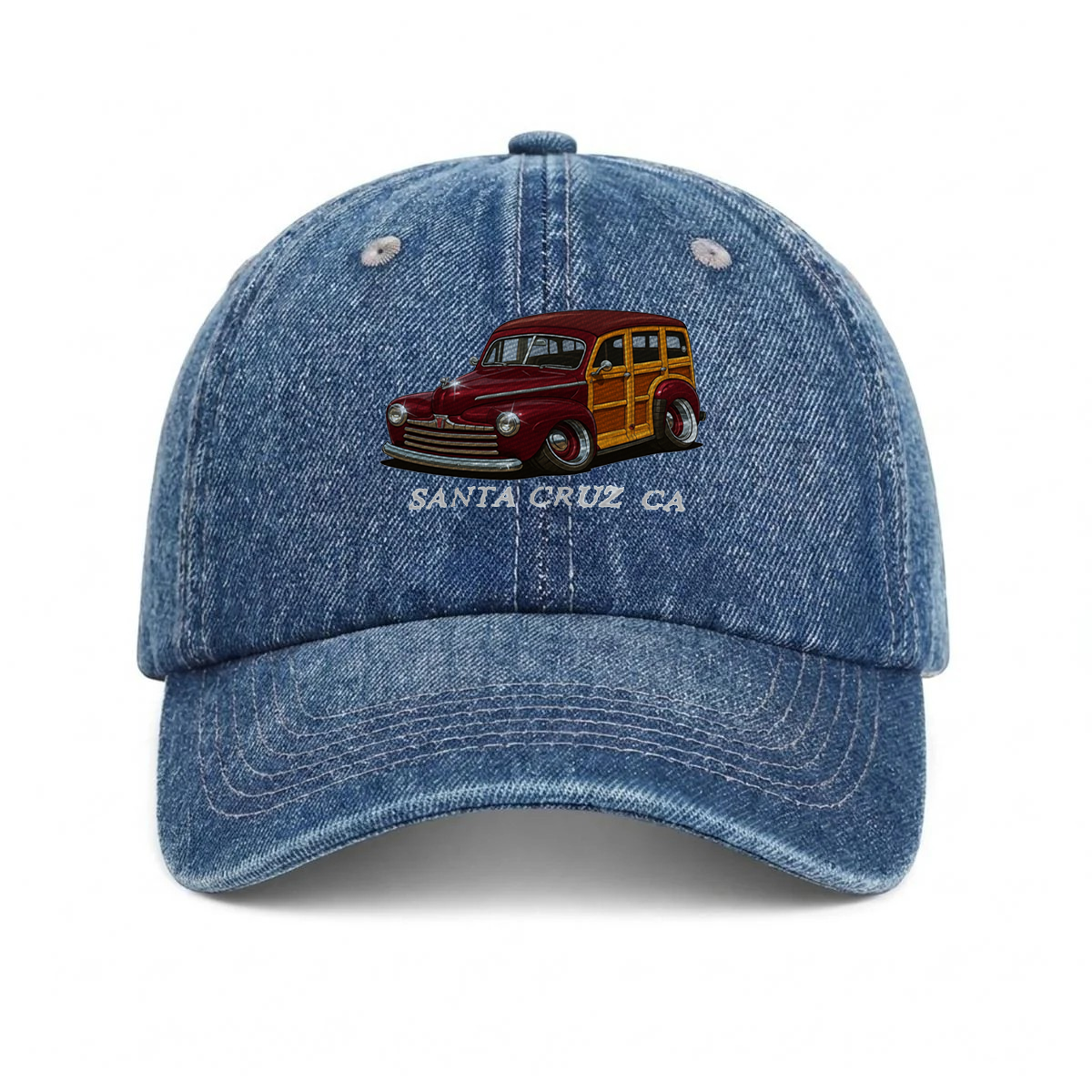 6H6351 (CA) Embroidered Baseball Cap