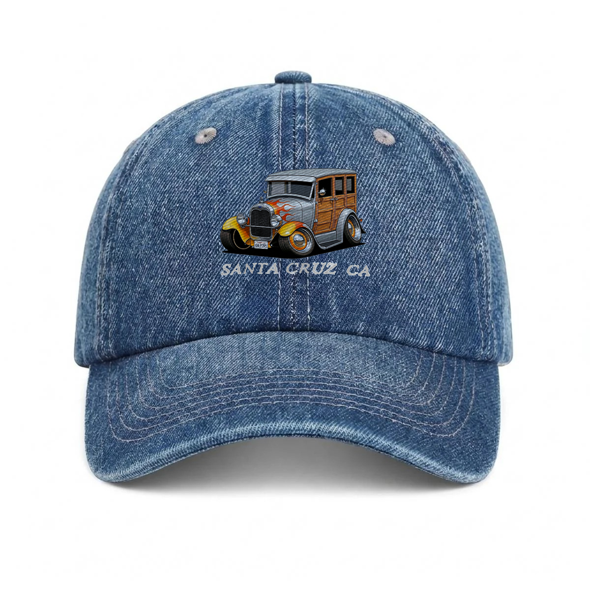 6HLP395 (CA) Embroidered Baseball Cap