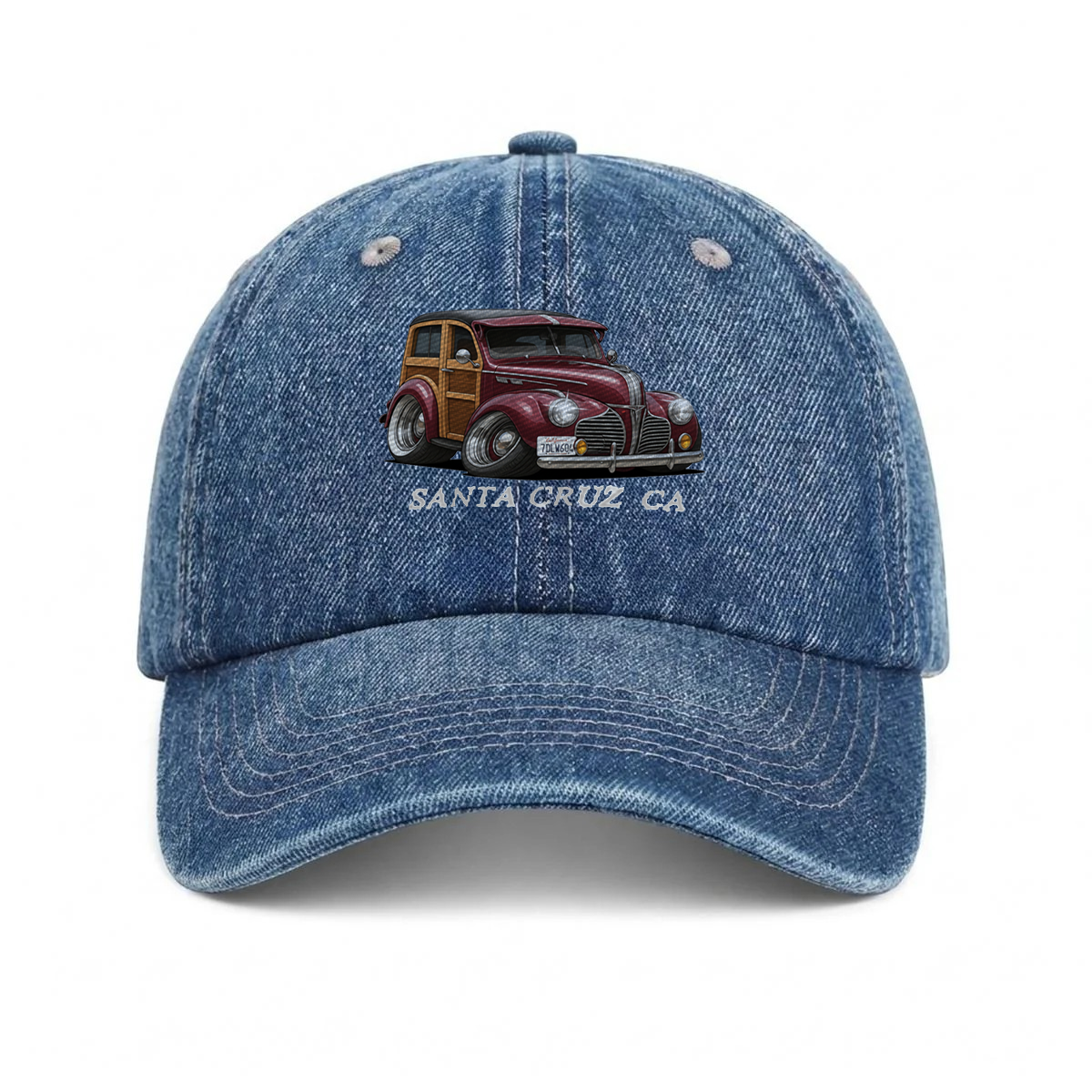 7DLW604 (CA) Embroidered Baseball Cap