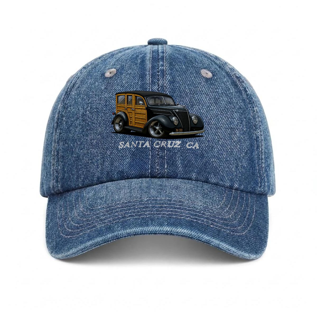 7H201 (CA) Embroidered Baseball Cap