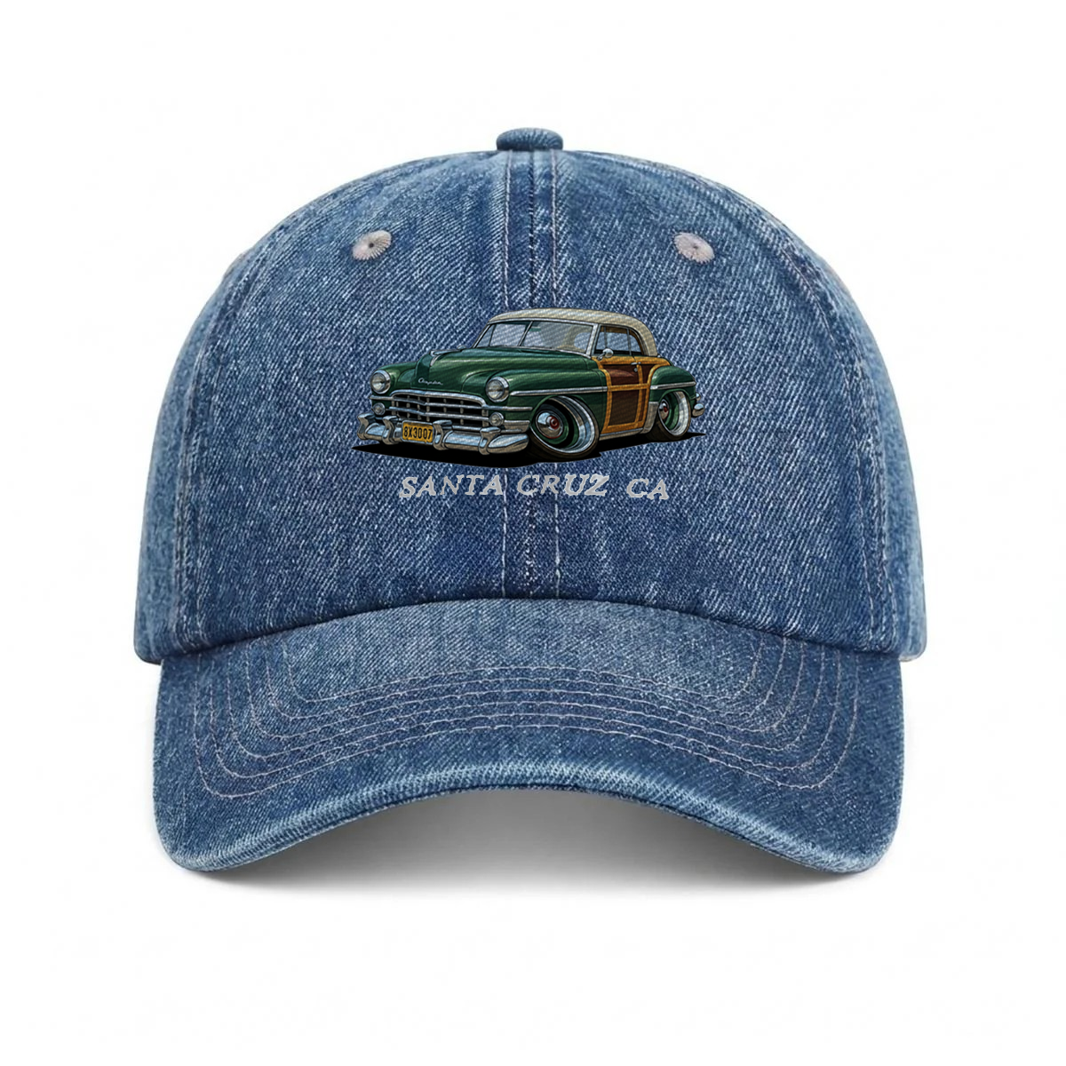 8X3007 (CA) Embroidered Baseball Cap