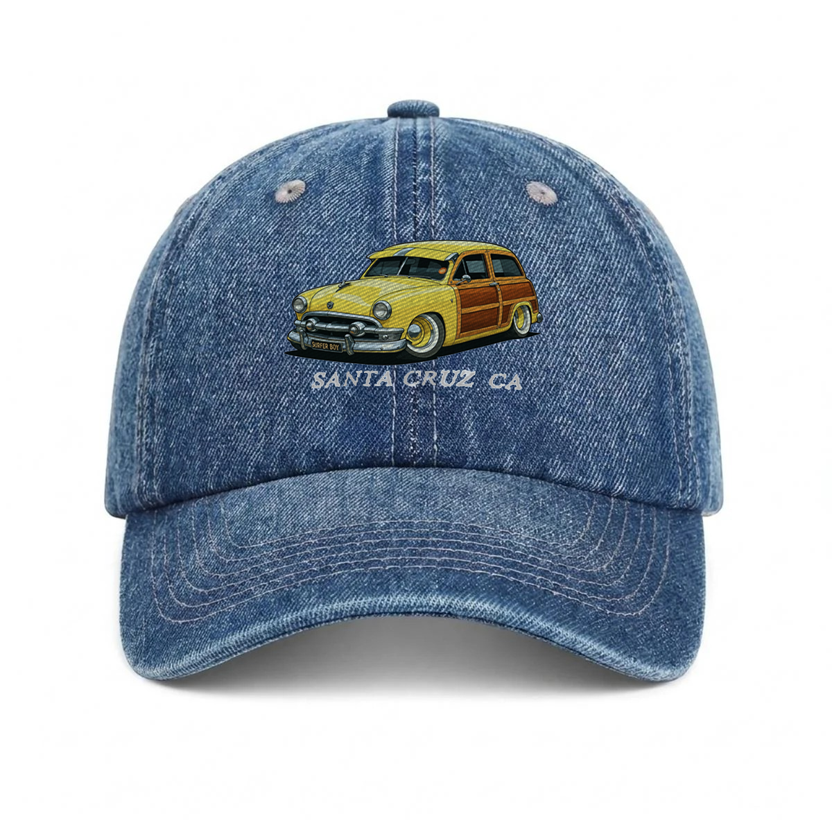 BEACHGY (CA) Embroidered Baseball Cap